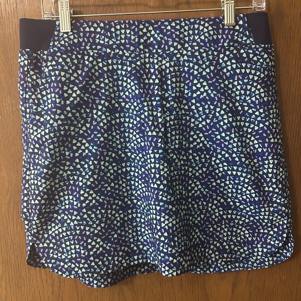 Cypress club medium blues and purple skort
